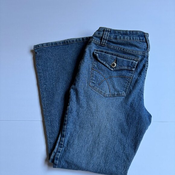 Duck Head Women’s Jeans Size 6P – Bootcut Stretch Denim, Medium Wash - Picture 1 of 5